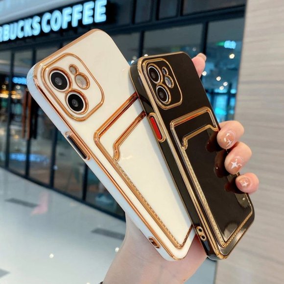 NEW iPhone 12/11/Pro/Max Luxury Card Holder case - Picture 13 of 15